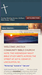 Mobile Screenshot of lincolncommunity.org